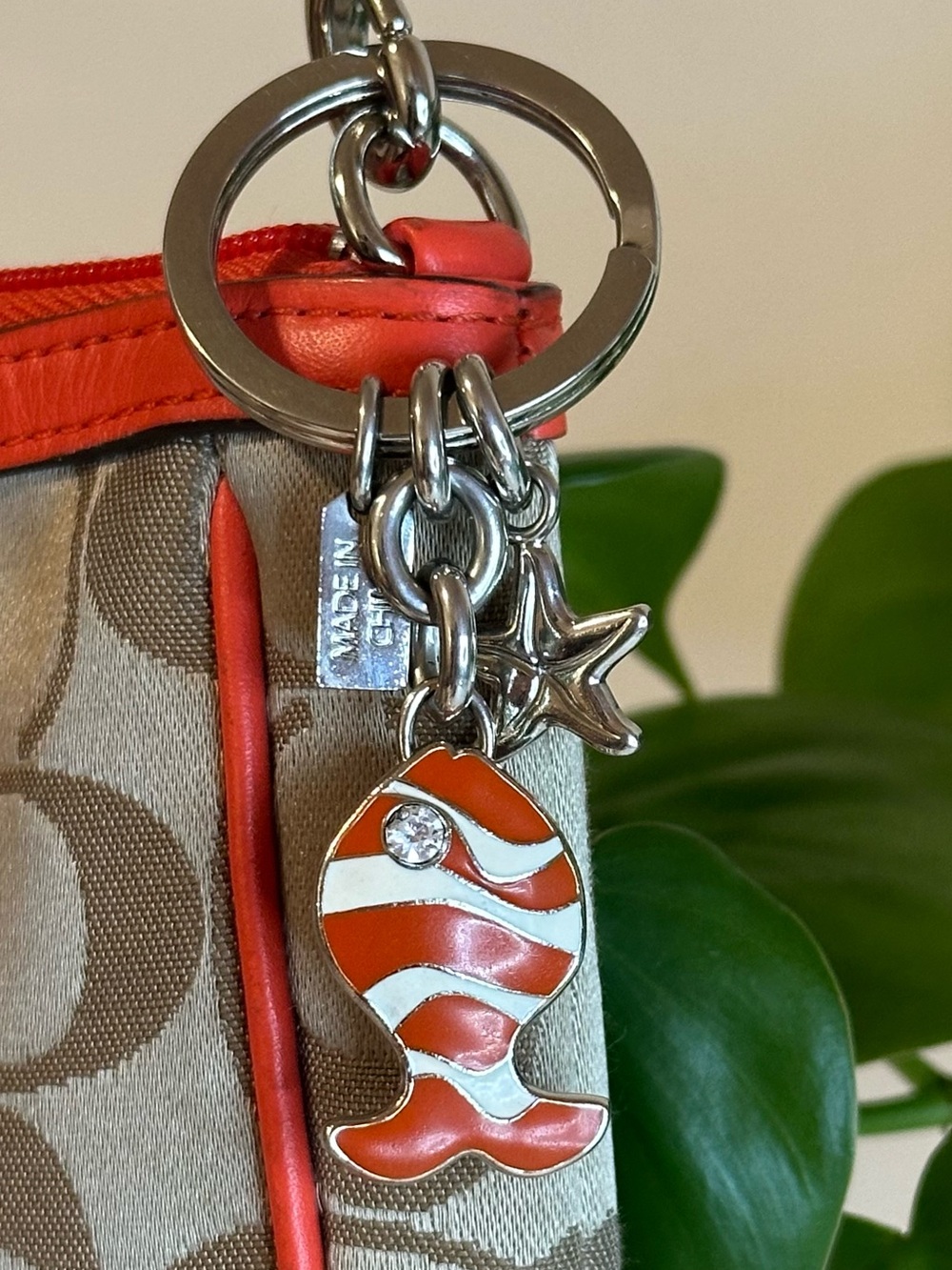 Coach Bag Charm
